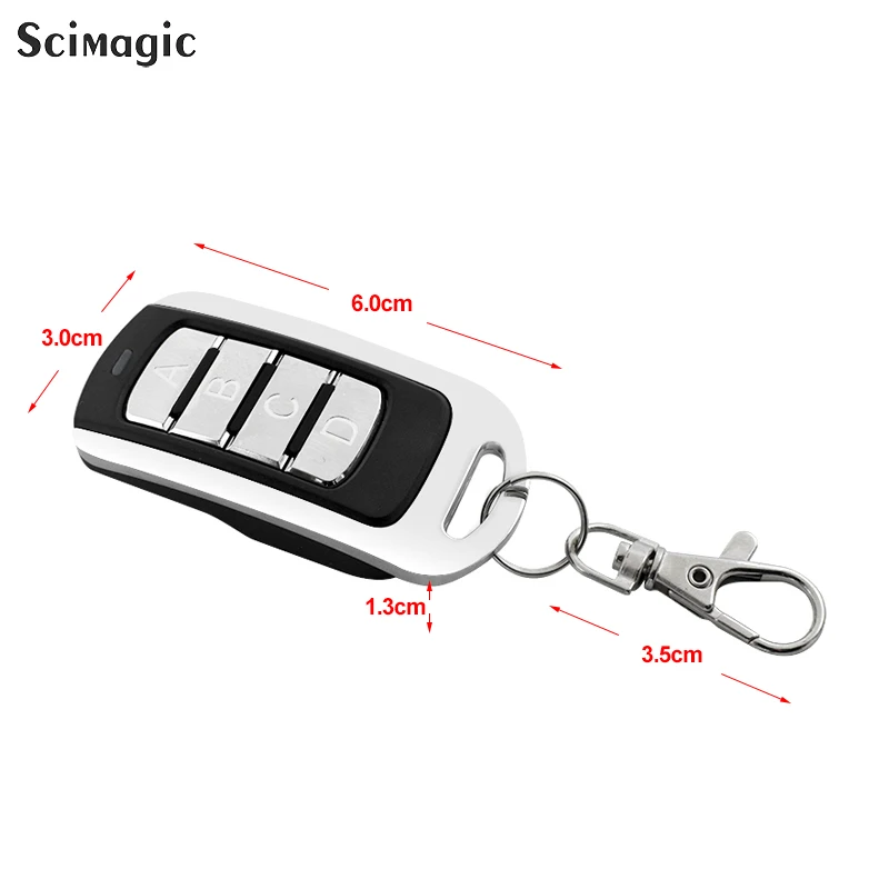 Gate control for 433.92MHz 868.3MHz Garage door remote control 315MHz key duplicator remote garage opener rolling code command