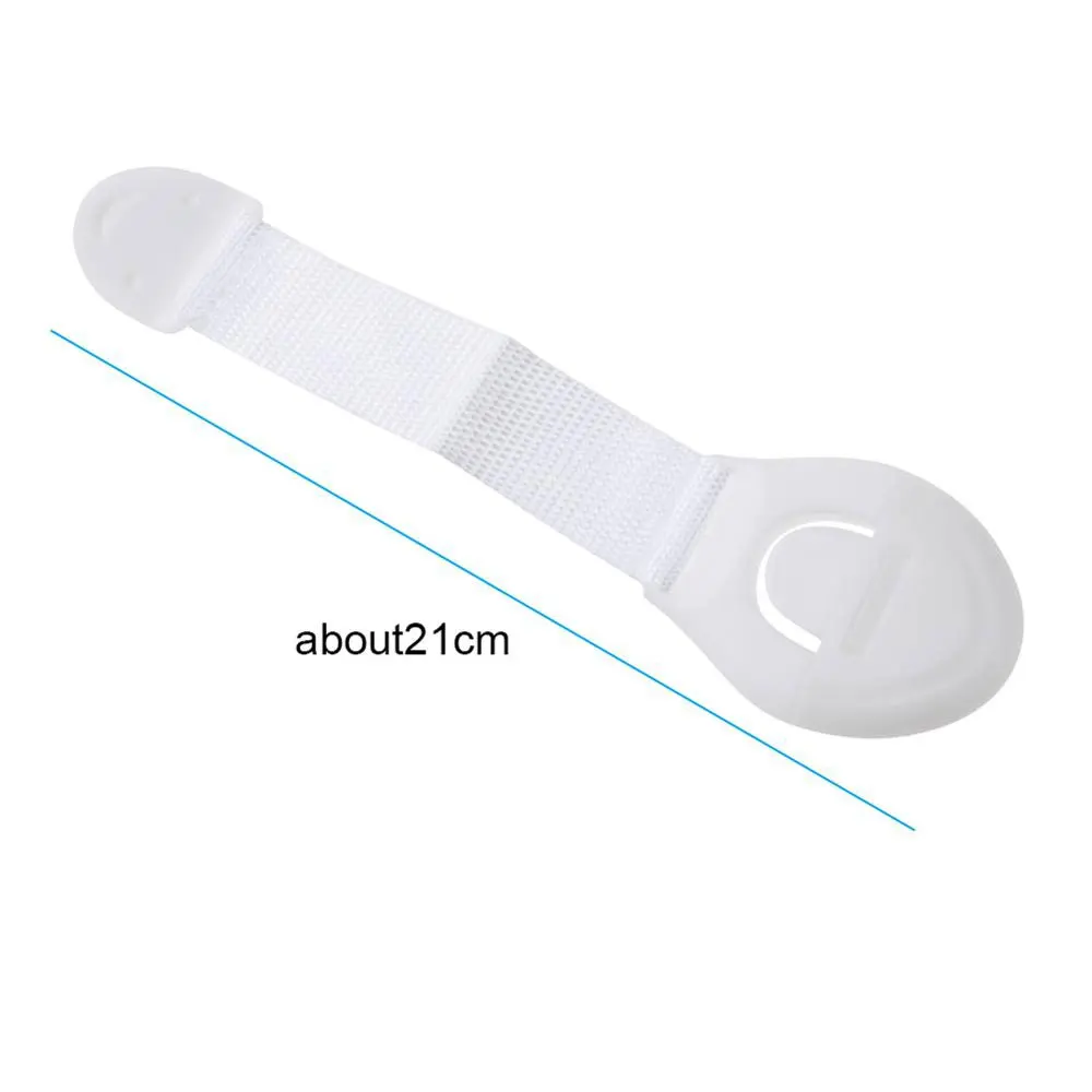 Cabinet Locks White Door Fridge Accessories Safety Device 5pcs Convenient Drawer Kids Young Child Cupboard Catch Safety Lock