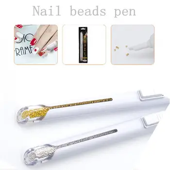 

Multi-function Automatic Steel Nail Art Tools Painting Pen for Rhinestone Studs