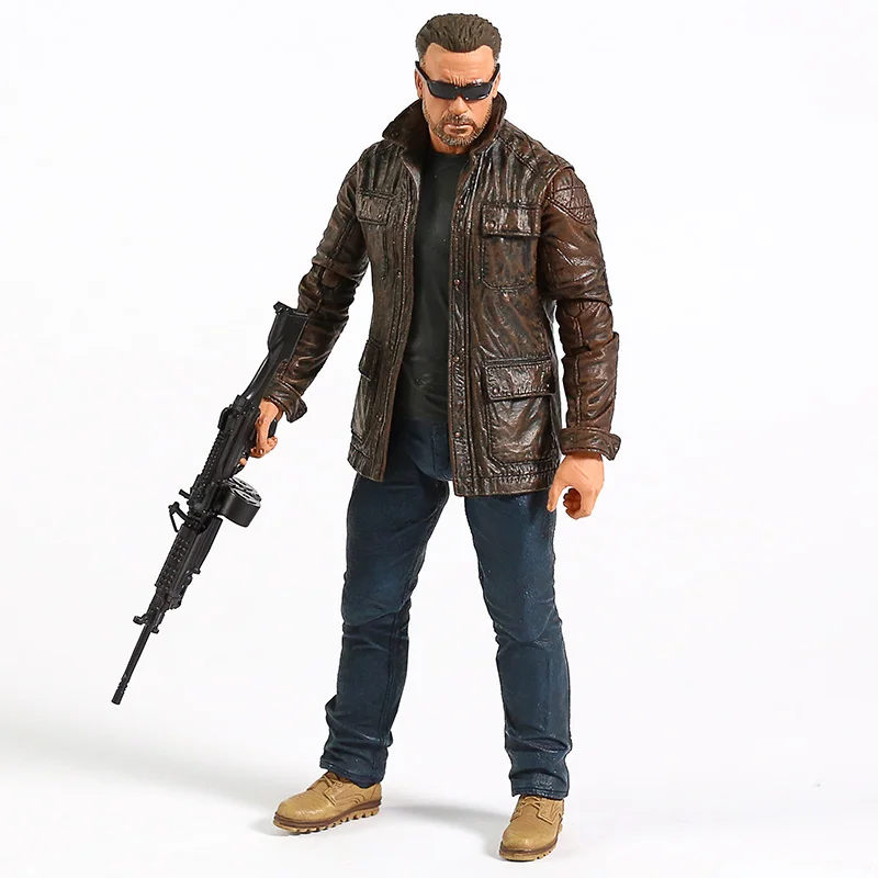 NECA Терминатор 2: Судный День T 800 Арнольд Шварценеггер ПВХ фигурка Коллекционная
