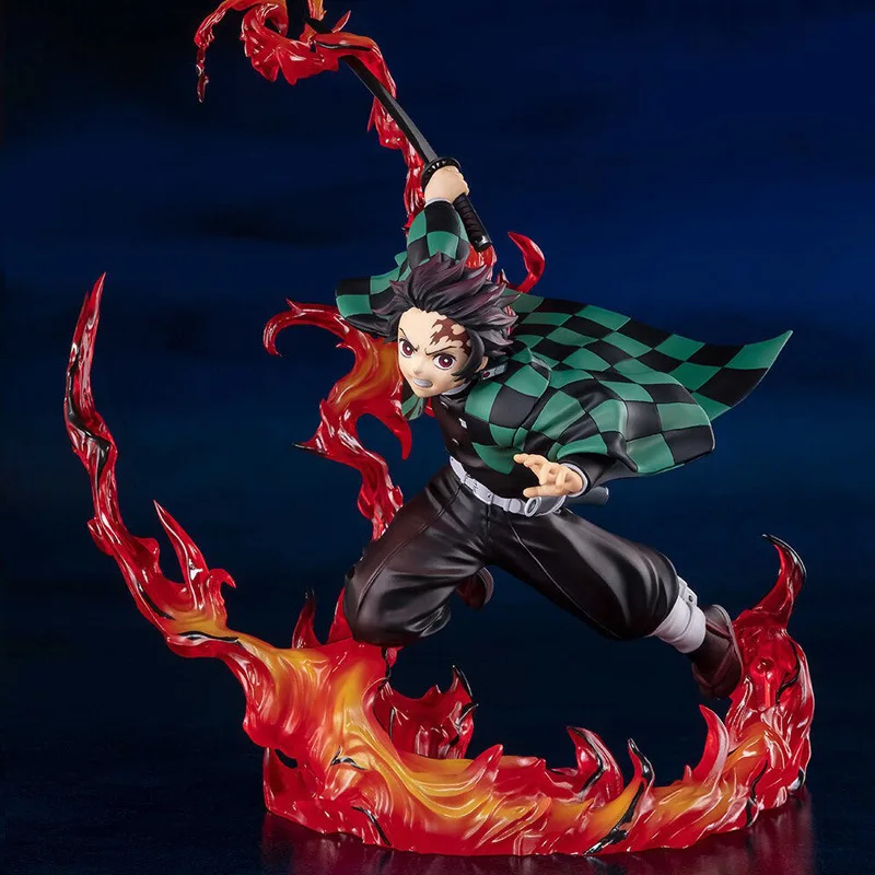 Anime Demon Slayer Kimetsu No Yaiba Kamado Tanjirou FiguartsZero Manga Statue Figurines PVC Action Figure Collectible Model Toys | Игрушки и