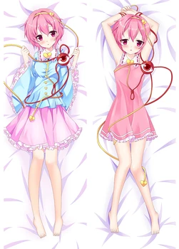 

TouHou Project pillow Case Covers 3D Sexy Girls Anime pillow case Otaku Peach skin 2 Way Body pillowcase
