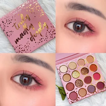 

Beauty Glazed 16 Colors Fusion Makeup Eyeshadow Pallete Highlighter Shimmer Make up Pigment Eyeshadow Palette Cosmetics