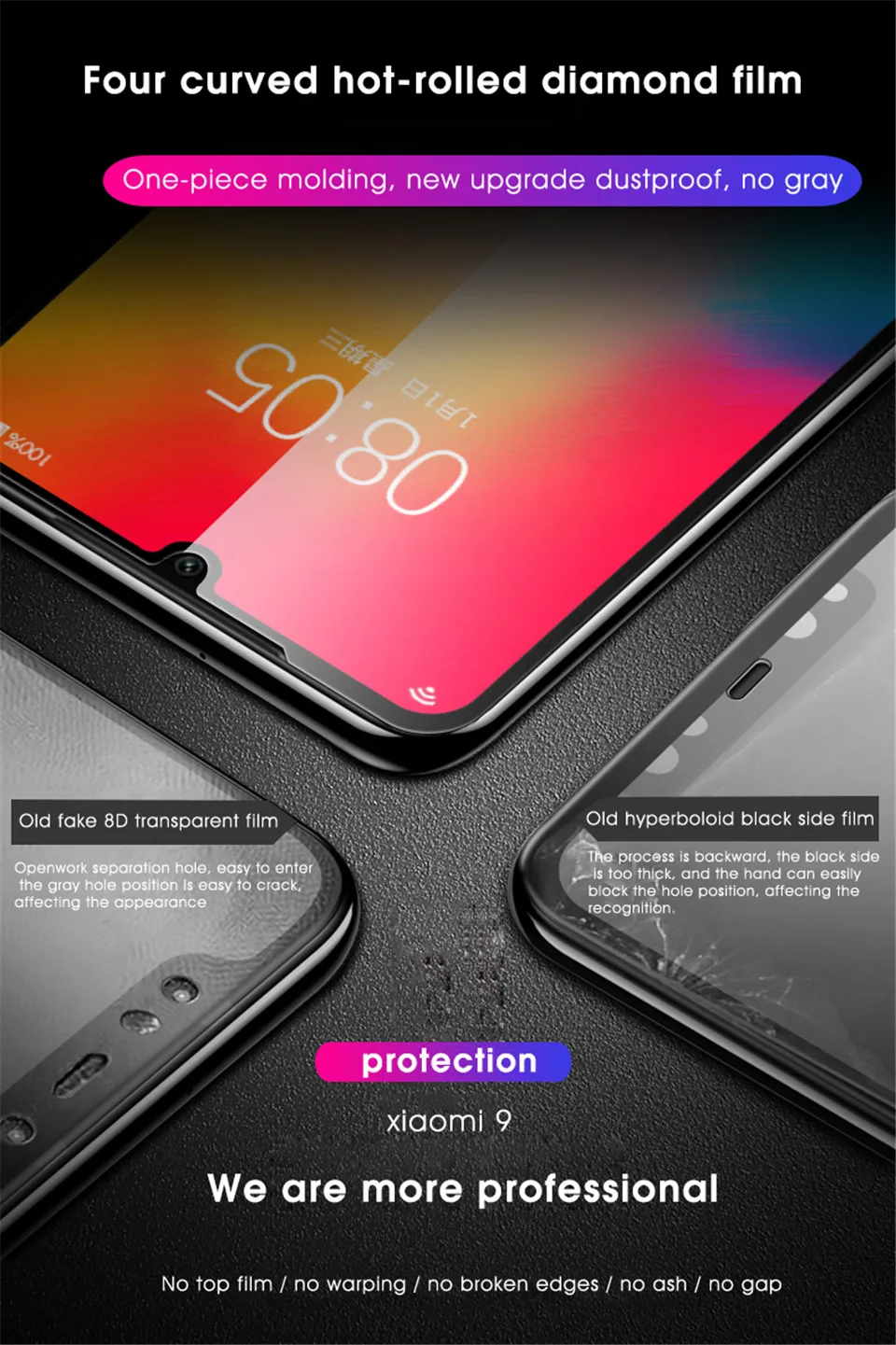 Protective Glass Flim For Xiaomi mi 9 mi9 lite Pro Screen Protector Tempered Glass For Xiaomi mi 9lite 9Pro mi-9-lite-pro Cover