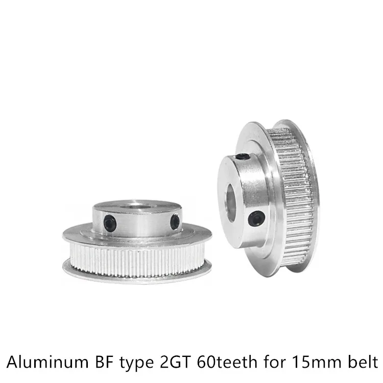 cheap 3d printer pulley timing GT2 60teeth bore 10mm fit for 2GT belt width 15mm