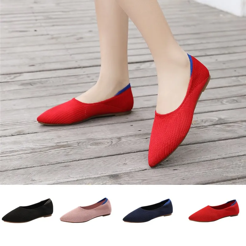 

Fashion Women Flat Shoes Comfortable Breathable Outdoor Mesh Walking Shoes Light