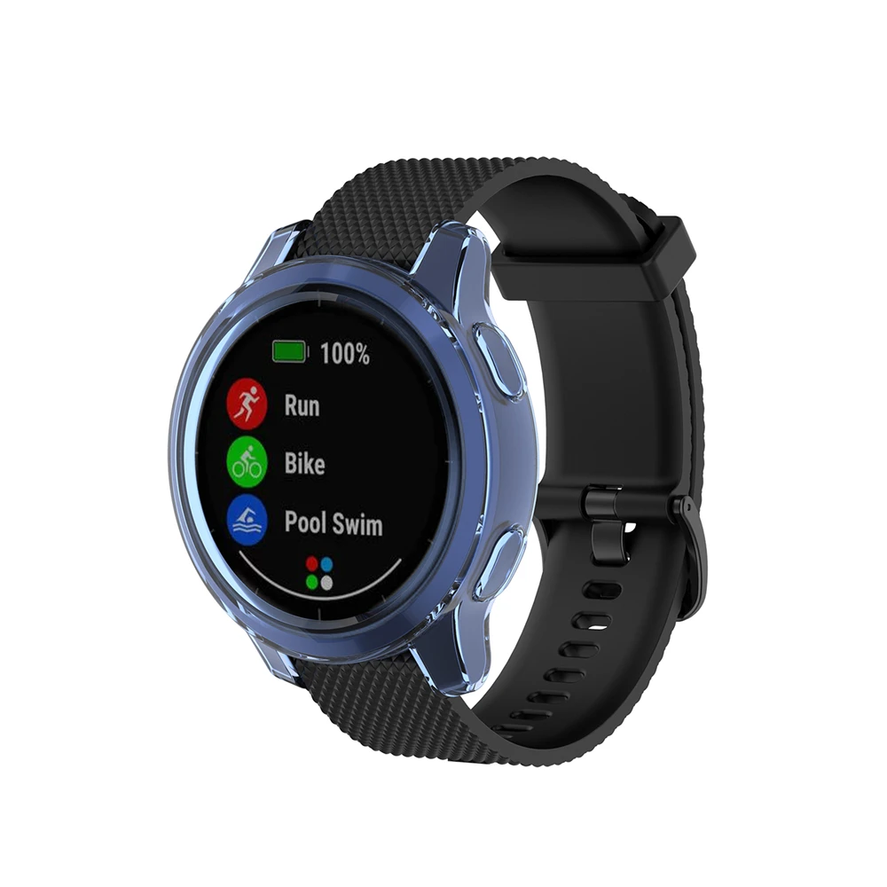 Ультра-тонкий чистый ТПУ защитный чехол для часов Garmin vivoactive 4 для Garmin Active аксессуары для умных часов