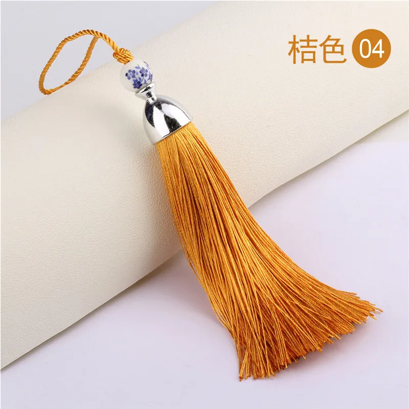 30PCS/pack Deluxe Tassels Euro Style Curtain Valance Accessories Home Decorate Tassel Drops 24 cm Length Big Tassels - Цвет: color 04