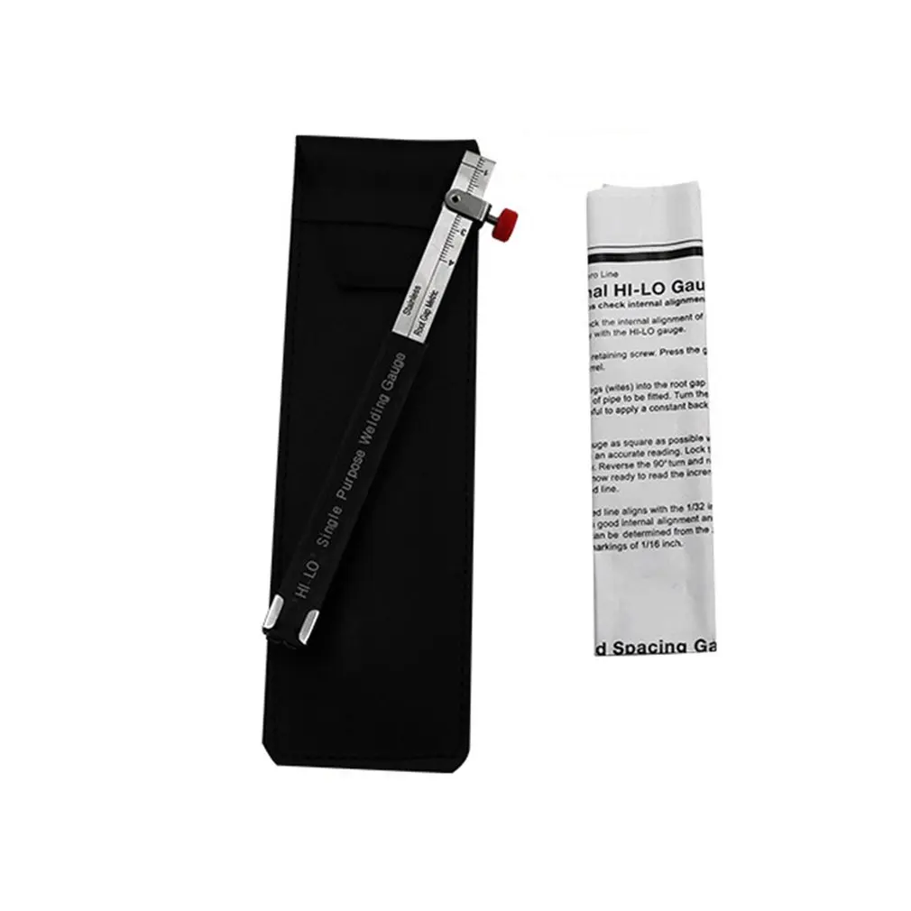 Welding Inspection Ruler Hi-Lo Special Welding Measuring Instrument Small High And Low Gauge Multi-function Gauge