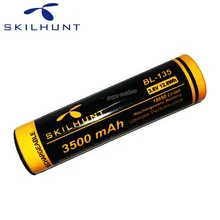 SKILHUNT BL-135 3500mAh ток непрерывного разряда(макс.) 8A 18650 литий-ионная аккумуляторная батарея