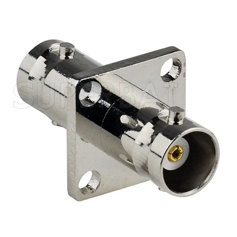 BNC Female to Jack Panel Mount RF Coaxial Connector