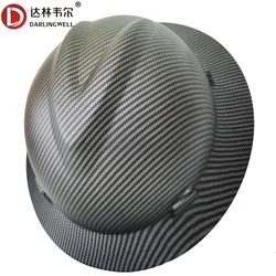 Safety Helmet Wide Full Brim Hard Hat Lightweight High Strength Work Cap Construction Railway Metallurgy Mine Summer Sunshade