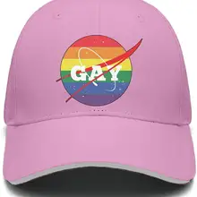 Gay Pride логотип Радуга Женская классная Регулируемая сетчатая Кепка хлопковая бейсбольная Кепка шляпы
