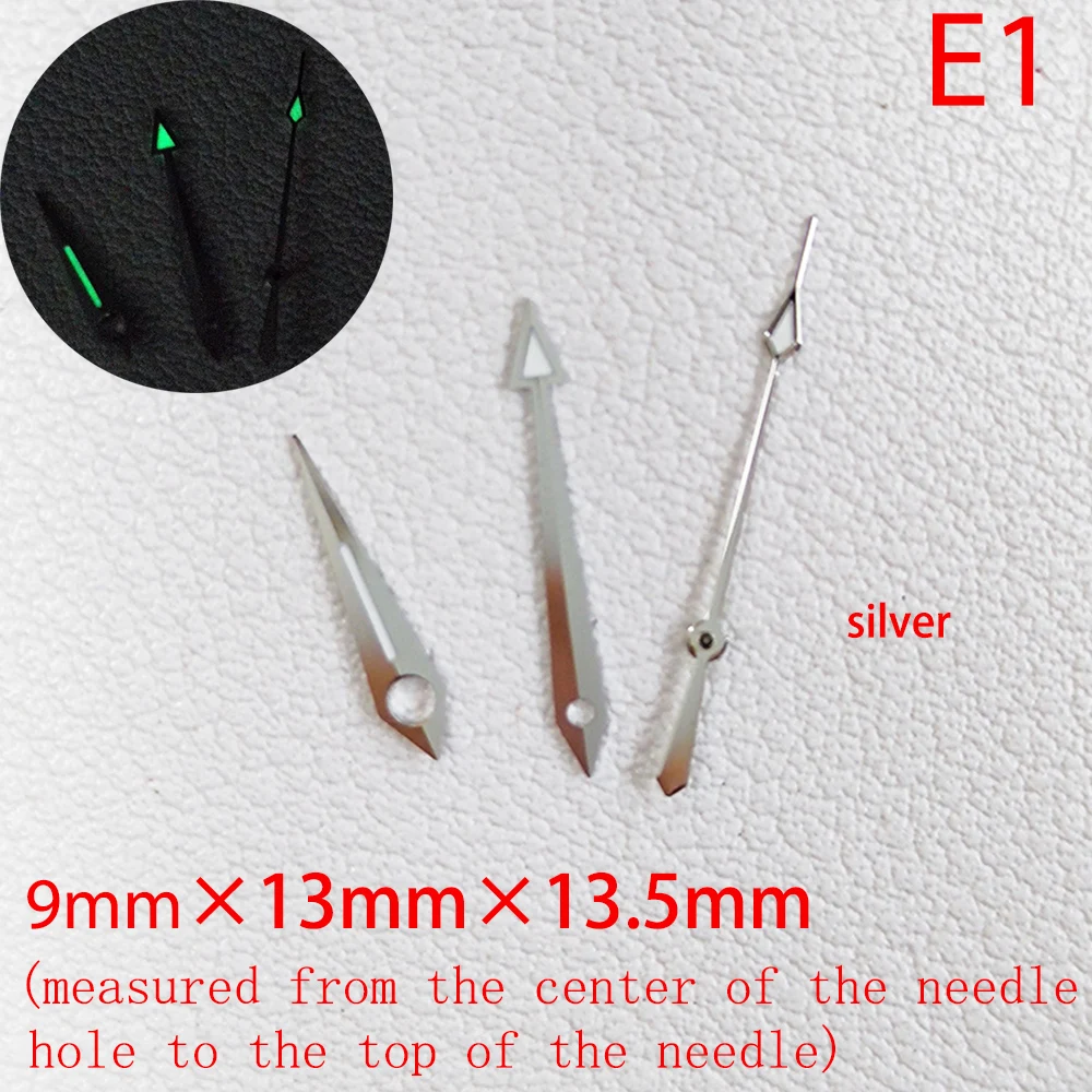 ETA-Series Watch Accessories Hand Watch Pointer Green Blue Super Luminous for ETA 2824 2892 2836 2834 movement hands watch accessories