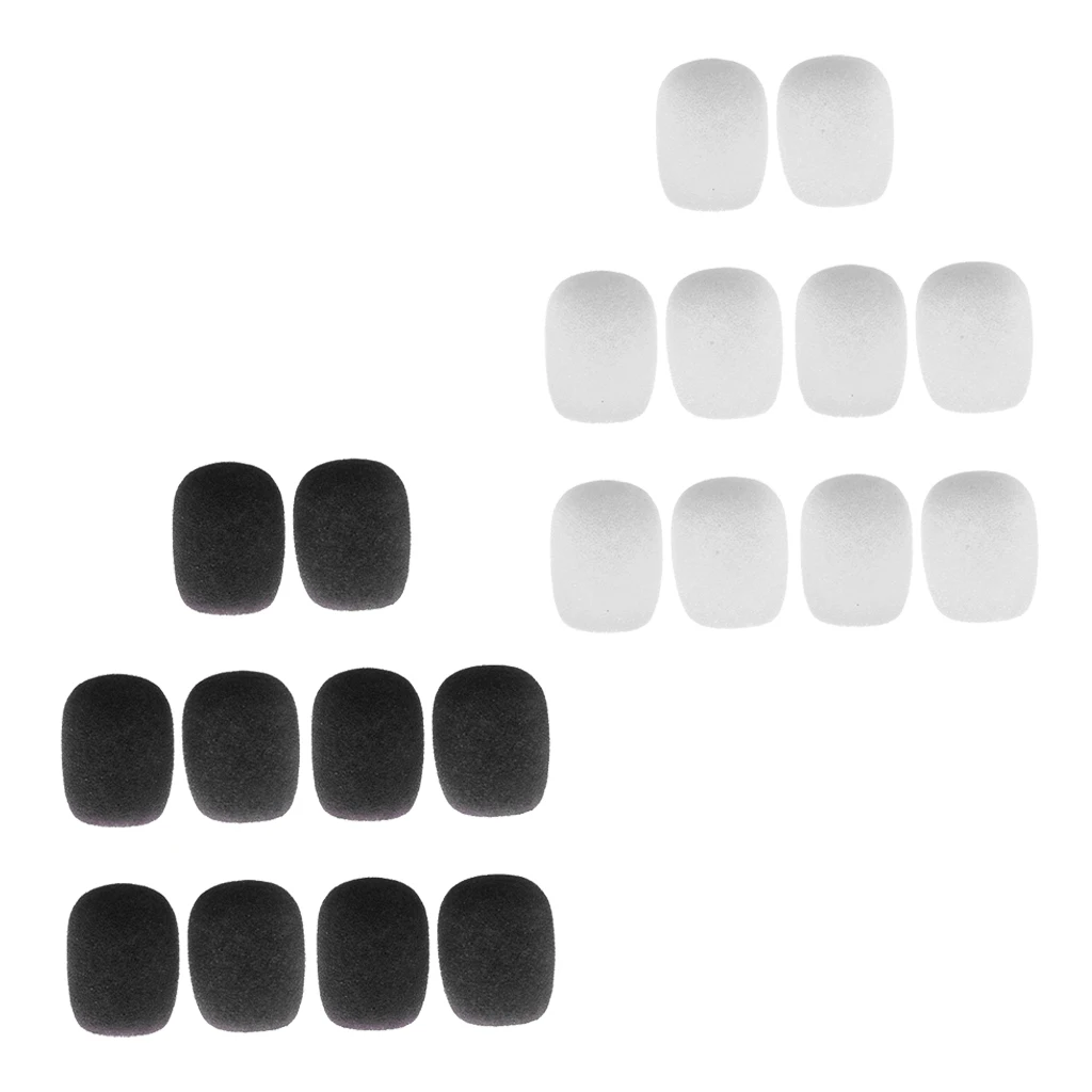 20pcs Microphone MIC Foam Covers Protector 28x22x8mm