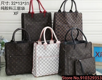 

Luxury Leather Handbags Women Bags Designer Brand Women's Shoulder Bags Large Capacity Ladies Hand Bags L463 Louis Vuitton LV-