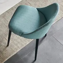 Скандинавский обеденный стул из цельного дерева, современный минималистичный задний стул, офисный стул, домашний модный креативный кофейный стул