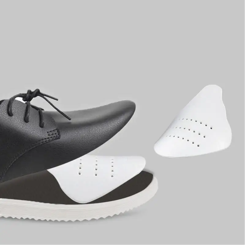 Для кроссовок носок расширитель анти-складки моющаяся обувь щиты белый протектор S L