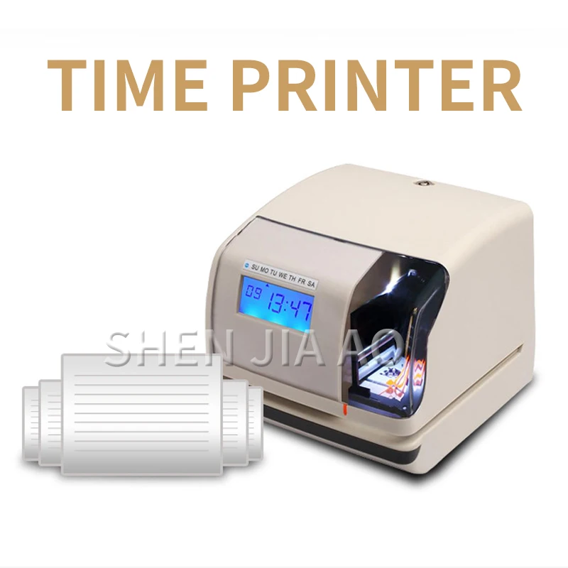 Parking Hotel Time Printing Machine DT 01 Time Print Tool Commercial