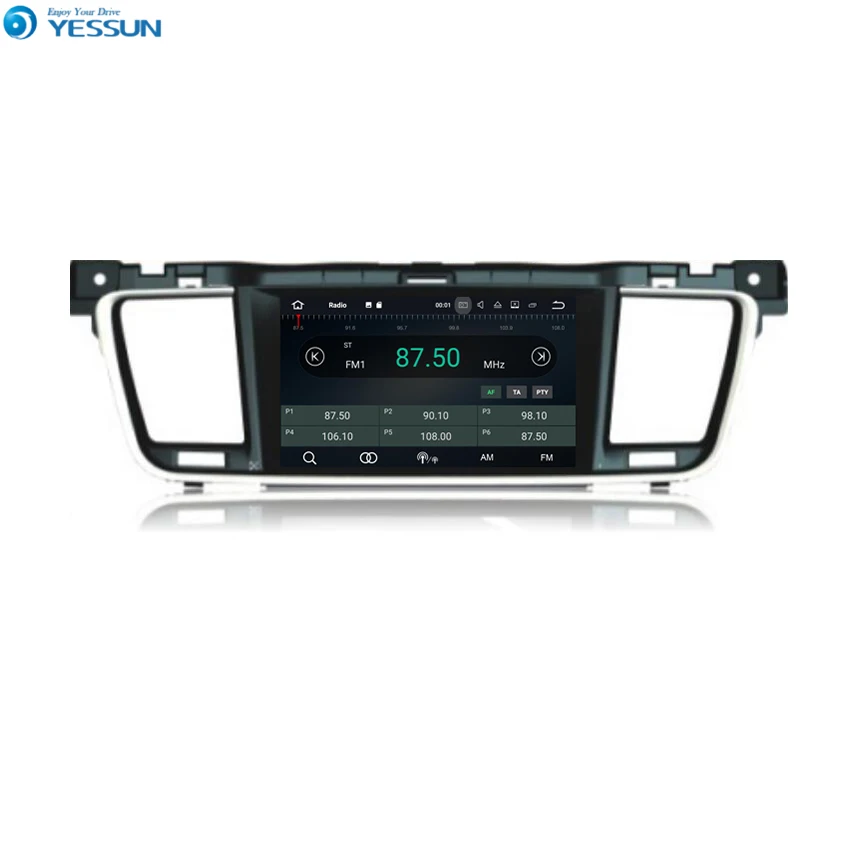 YESSUN 2 din для Peugeot 508 2011 ~ 2016 Android автомобильный gps навигация dvd плеер мультимедийный