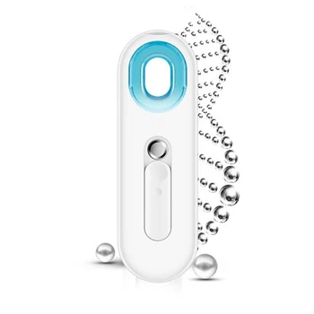 

Portable Spray Mist Facial Steamer Face Spray Spa Beauty Moisturizing Equipment Facial Cleansing Ultrasonic Humidifier White