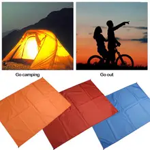 Тенты навес Практичный Прочный нейлон 4 цвета путешествия на открытом воздухе кемпинг коврик палатка ткань многофункциональный пляжный коврик