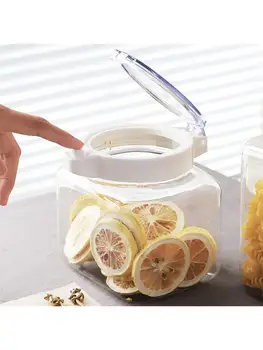 

900/1500ml Food Storage Container Plastic Kitchen Refrigerator Box Sealed Cans 67JB