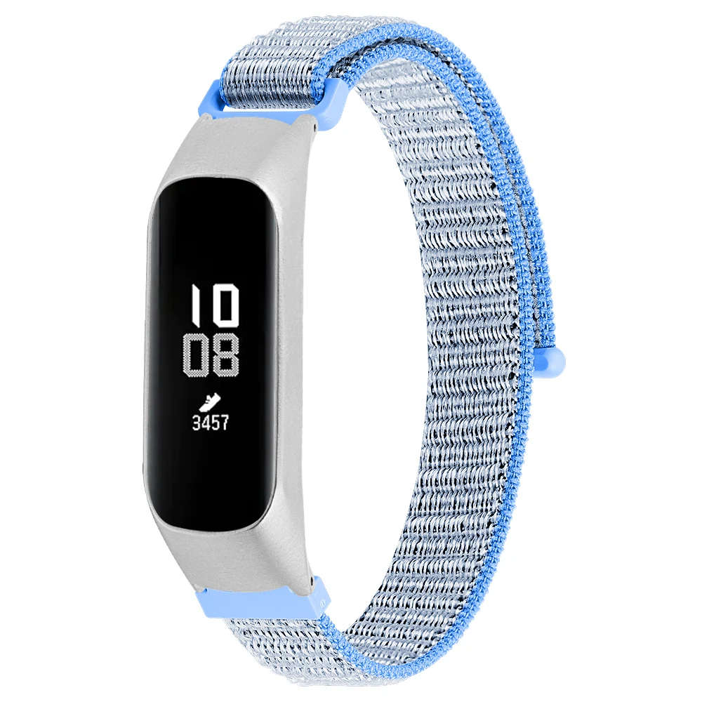 Нейлоновый ремешок для часов для samsung galaxy fit e SM-R375, ремешок для galaxy fit SM-R370, ремешок для умных часов с чехлом, аксессуары для браслетов