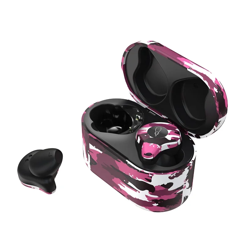 Sabbat X12, ультра камуфляжные TWS, настоящие беспроводные наушники 5,0, Bluetooth, стерео, басы, наушники, шумоподавление, гарнитура, зарядная коробка