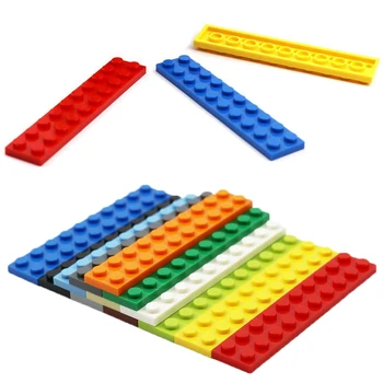 

20pcs/50pcs Bricks Plate Assembles Particles 2x10 Bricks Parts Educational Creative Gift Children Toys