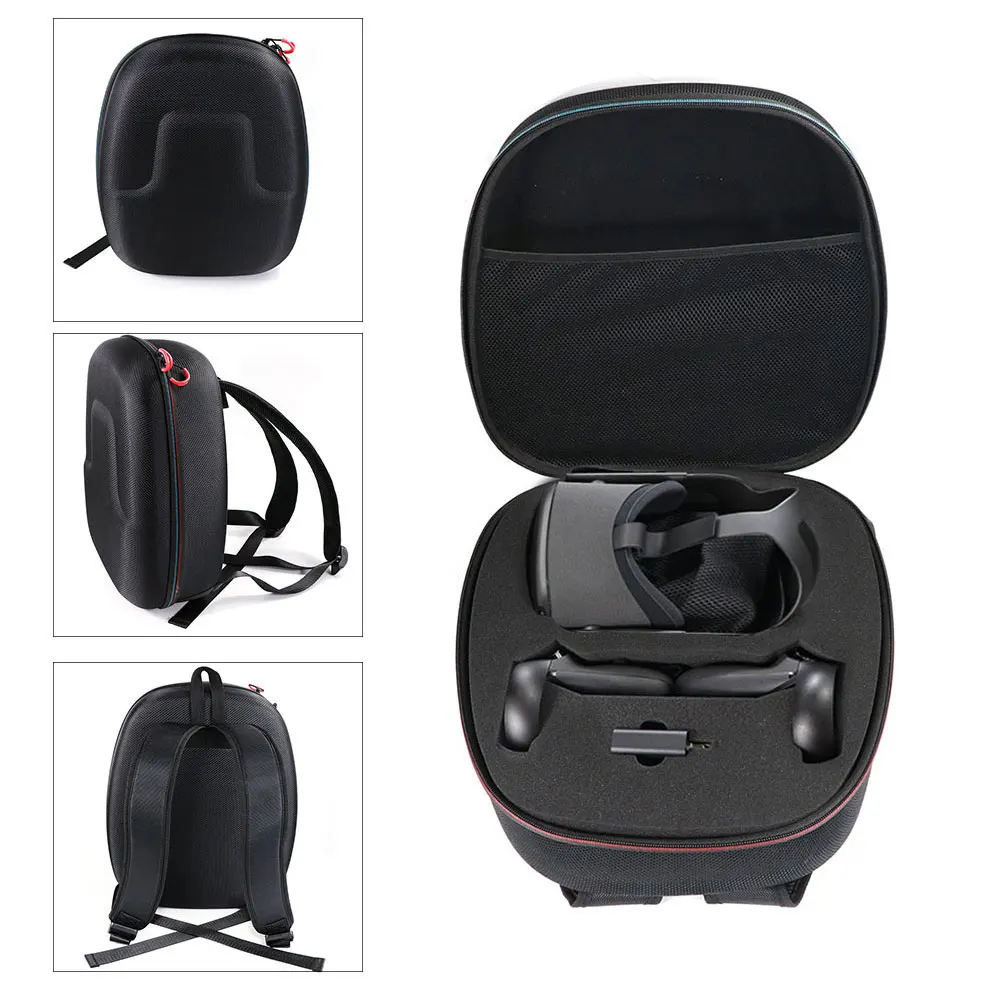 VR Gaming Waterproof Headset Travel Carrying Case EVA Bag Hard Anti Scratch Storage Protective Controllers For Oculus Quest