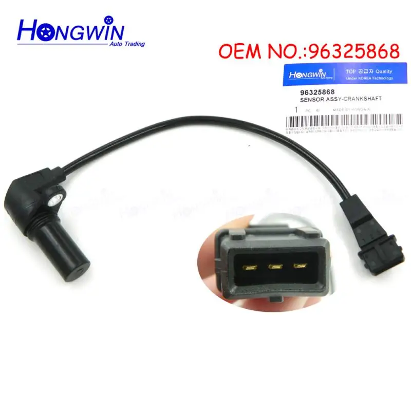 96325868 Датчик положения коленчатого вала для Chevrolet Aveo Daewoo Matiz DAEWOO Kalos Saloon 0 8 1 2 4 16v 1998 03