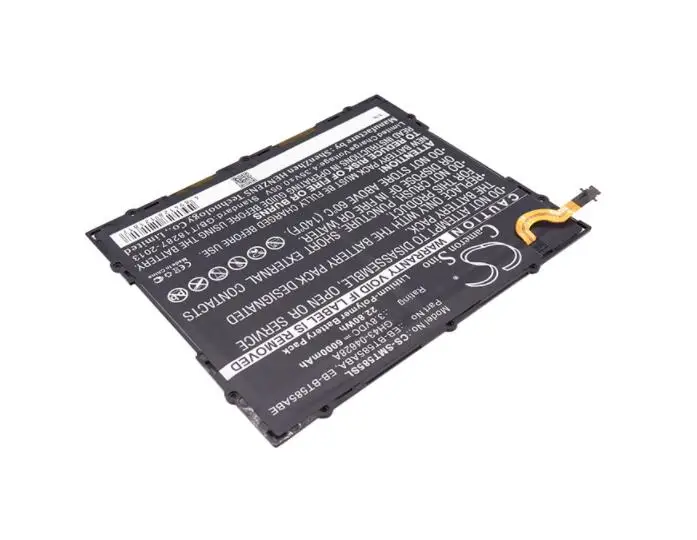 Cameron sino 6000 мА/ч, батарея для Samsung Galaxy Tab A 10,1 TD-LTE Tab A 10,1 Wi-Fi Tab E 10,1 SM-P580 P585M P585N T585C