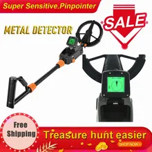 New MD1008A Metal Detector Pinpointer Handheld Gold Treasure Underground Metal Detector Tracker Seeker Finder for Adults Kids