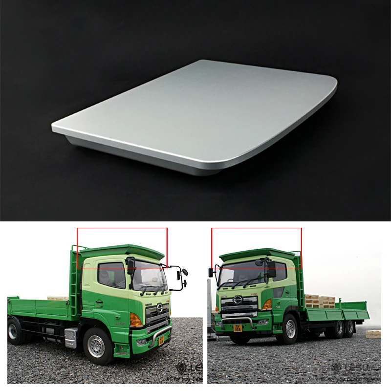 LESU Flat-Bed Roof Metal Parts For 1/14 Tamiya Hino RC Truck Model DIY TH02016 | Игрушки и хобби