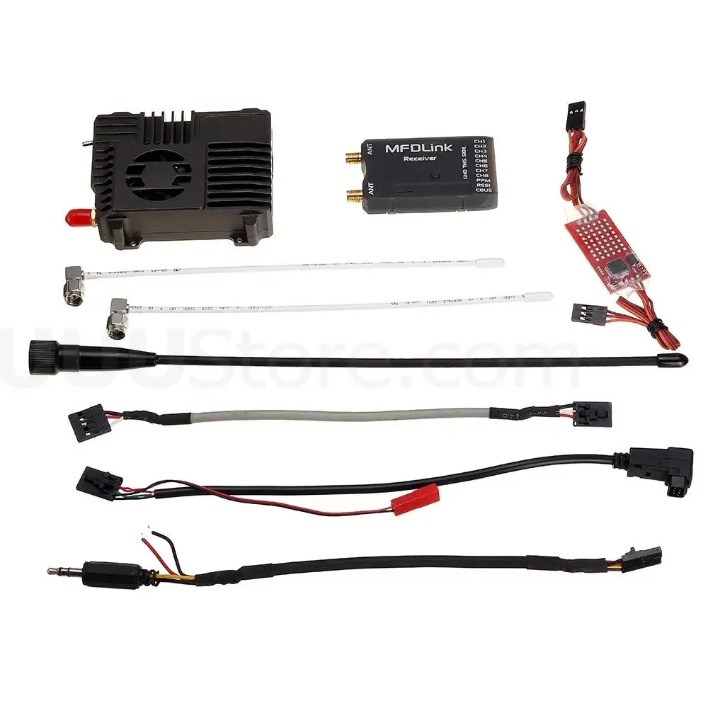 MyFlyDream MFD Rlink V2 433MHZ 16CH Long Range UHF TX AND 8CH SBUS RX COMBO 50KM for RC Airplane