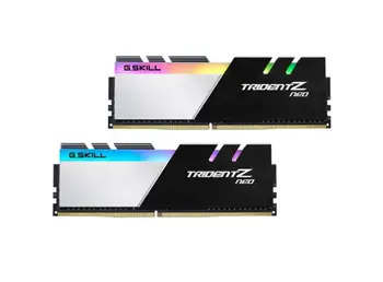 شراءG.SKILL 64GB(32G × 2) Set DDR4 3200 تردد ذاكرة عشوائيّة للحاسوب المكتبي قضيب-لهب ضوء Halberd RGB ضوء قضيب (C16) F4-3200C16D-64GTZN