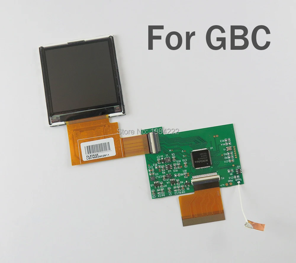 Комплект для модификации ЖК экрана Nintend GBC GBP NGPC сменный дисплей с светильник кой