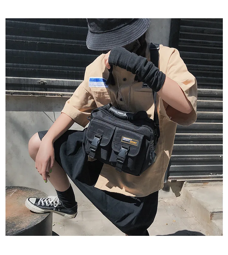 Холщовая Сумка на плечо для активного отдыха, походный рюкзак, многофункциональная военная сумка через плечо, тактическая сумка, сумка-мессенджер