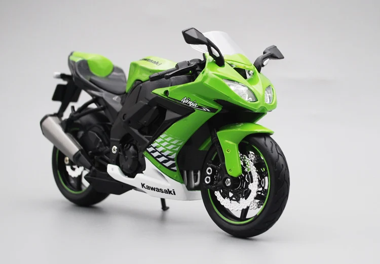 Модели мотоциклов Maisto Kawasaki Ninja модели 1:18 литые подарок на день рождения игрушка