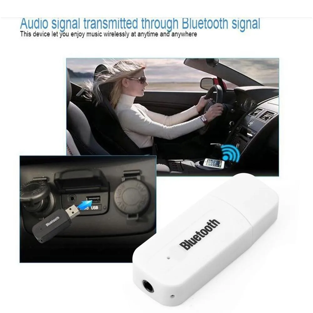 2 цвета Bluetooth передатчик беспроводной адаптер USB динамик для мобильного стерео
