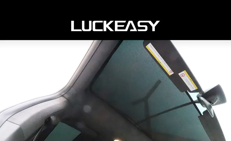 LUCKEASY Skylight слепое затенение сетка для Tesla модель X стекло для крыши, Солнцезащитный автомобильный Skylight слепое затенение сетка