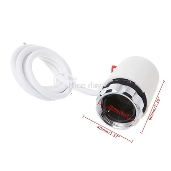 

Thermal Electric Actuator Flooring Heating System Water Separator For Manifold F16 20 Dropship