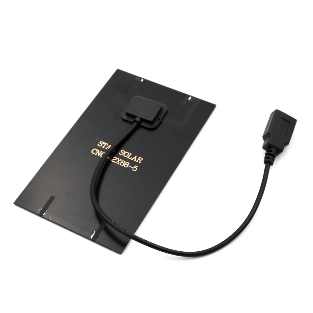 Солнечная панель 5 в 2 Вт 4 USB выход DC 5*2 1 зарядное устройство регулятор напряжения