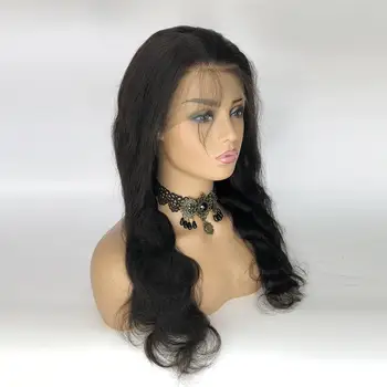 

Glueless Full Lace Wig 150% Density Brazilian Hair Body Wave Remy Human Hair Wigs Glueless Full Lace Wigs For women Vinuss Hair