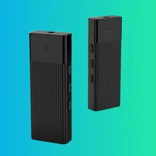 Мини Черный Универсальный Мощный аудио Bluetooth 5,0 беспроводной индикатор светильник усилитель для наушников домашний ABS портативный музыкальный улучшитель