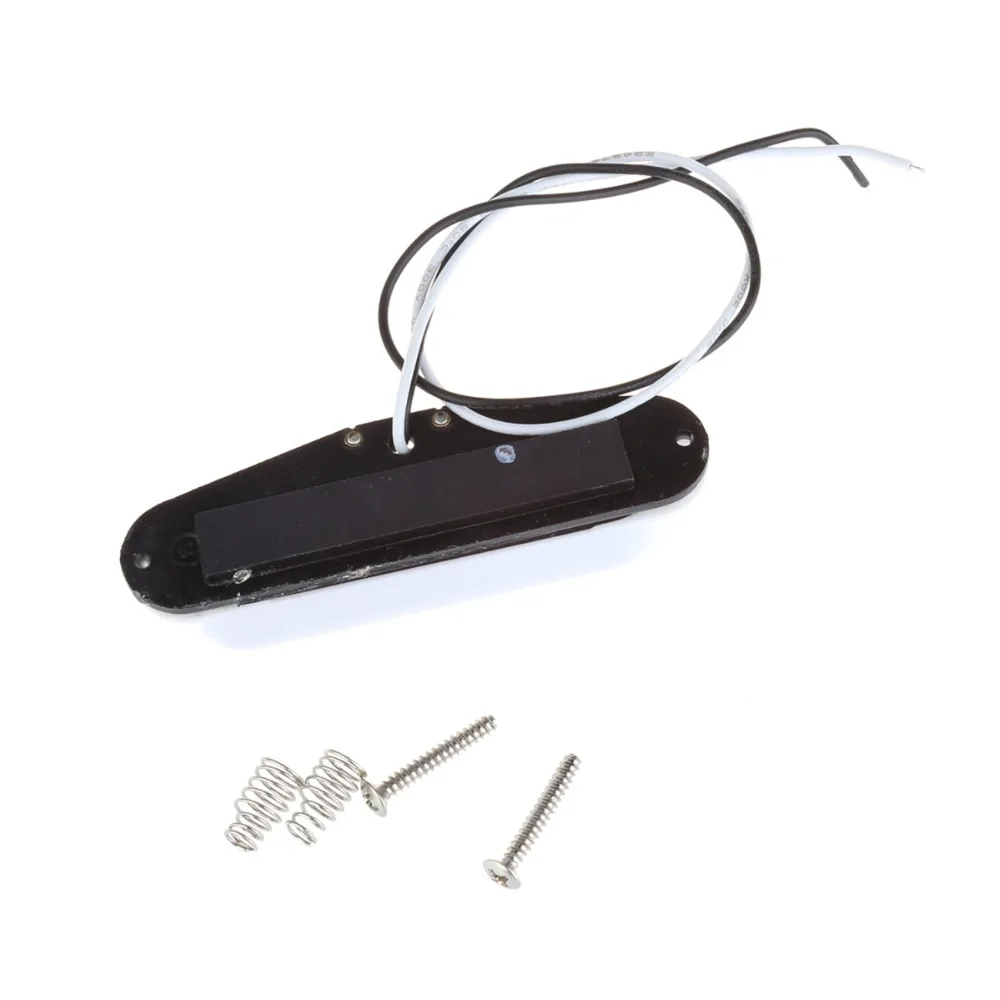 Wilkinson LOW GAUSS винтажный тон керамика одной катушки Пикап для Страт Стиль гитары мост, белый