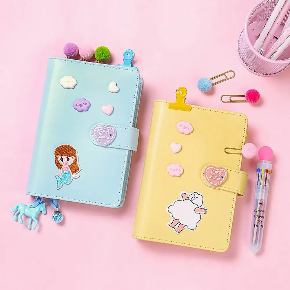 

Creative Girl Heart Index Page Spiral Cute Diary Notebook