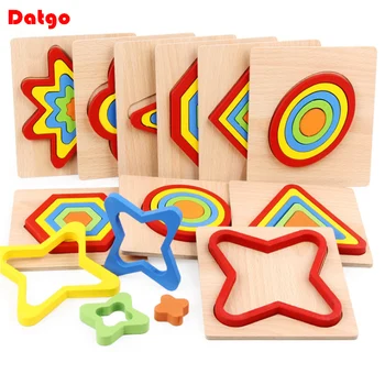 Colorful Geometric Cognition Puzzles for Kids