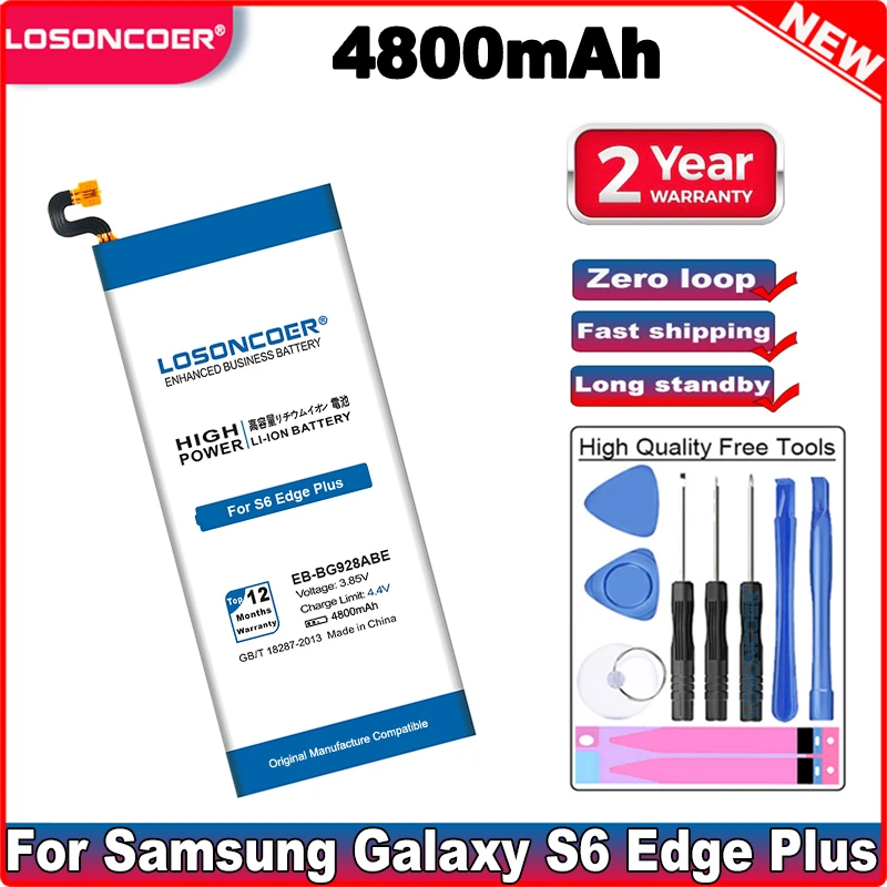 Аккумулятор для Samsung GALAXY S6 Edge Plus G9280 G928F G928A G9287C G928T G928V G928S G9287 G928L G928P 4800 мАч |